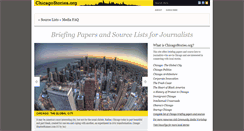 Desktop Screenshot of chicagostories.org